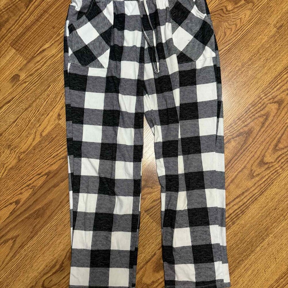 Lucky Brand Womens Buffalo Plaid Pajama Pants Size Small